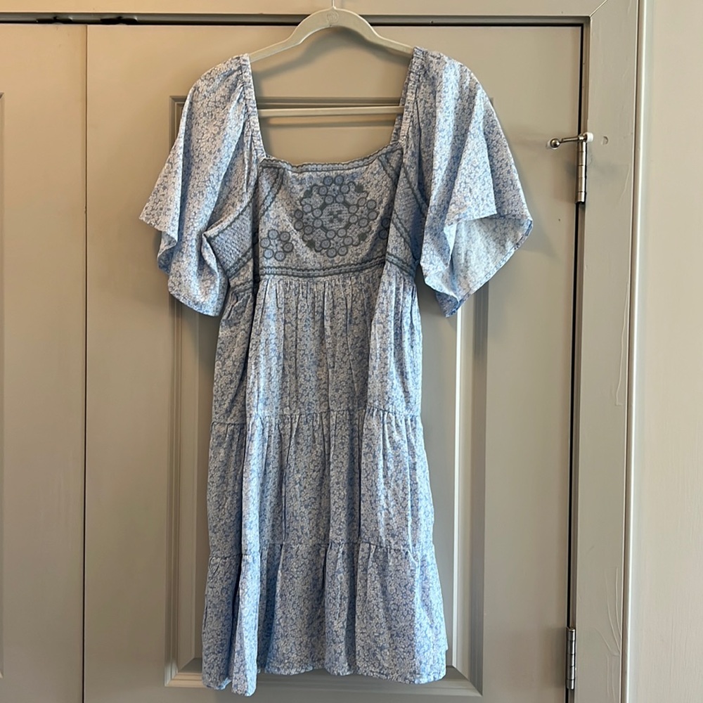 In Loom blue sundress